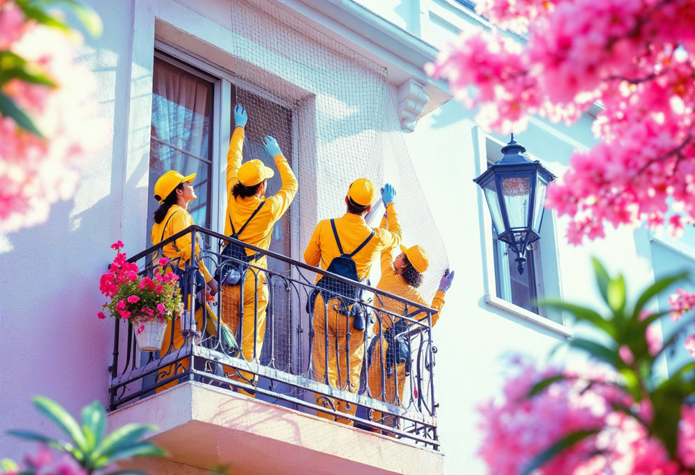 Bird Net Installation Service